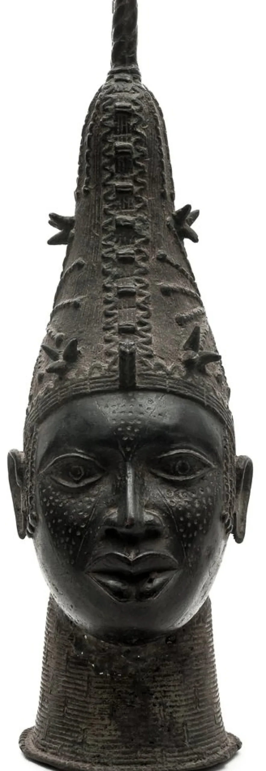 Benin Künstler, Kopf der Königin Iyoba, 1930, Bronze