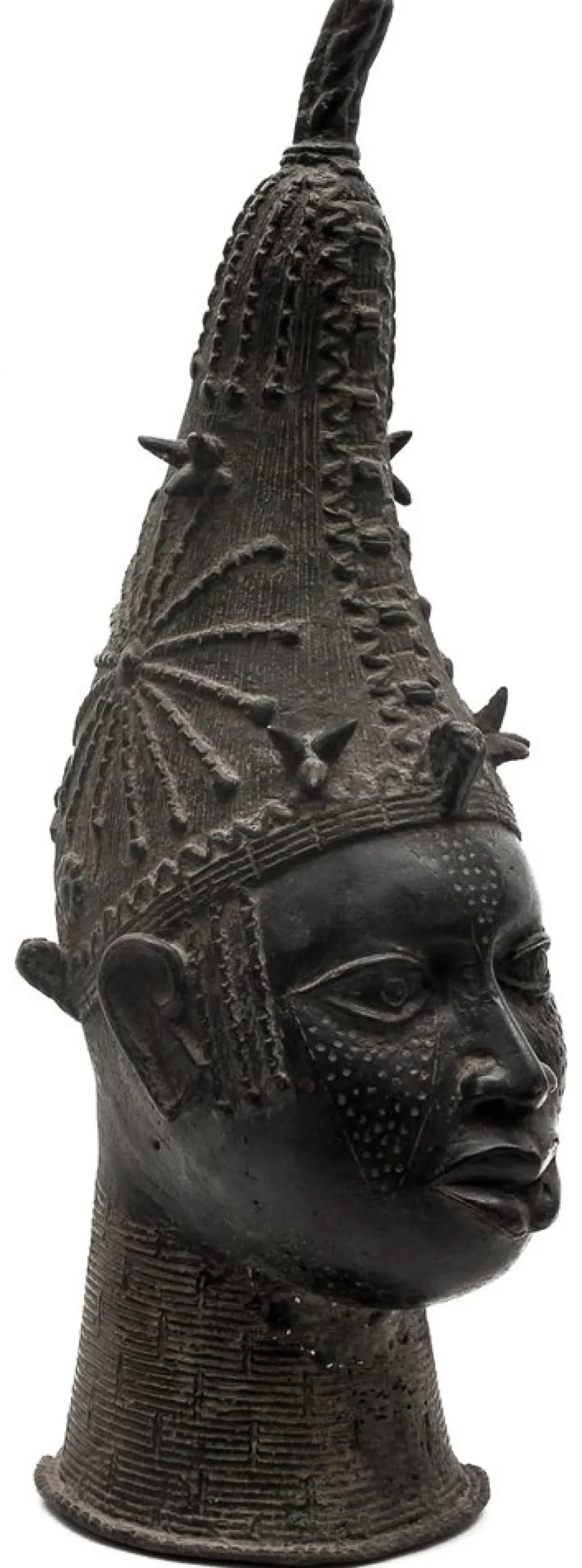 Benin Künstler, Kopf der Königin Iyoba, 1930, Bronze