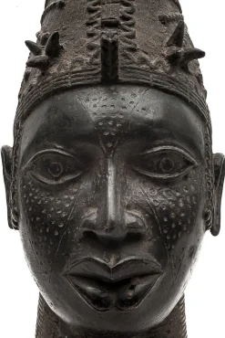 Benin Künstler, Kopf der Königin Iyoba, 1930, Bronze