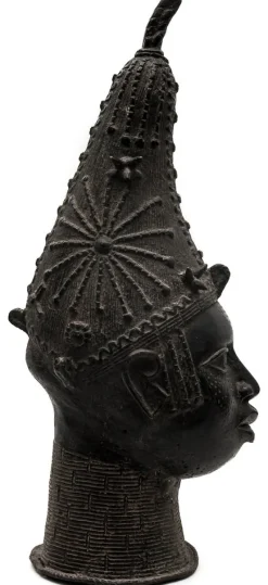Benin Künstler, Kopf der Königin Iyoba, 1930, Bronze