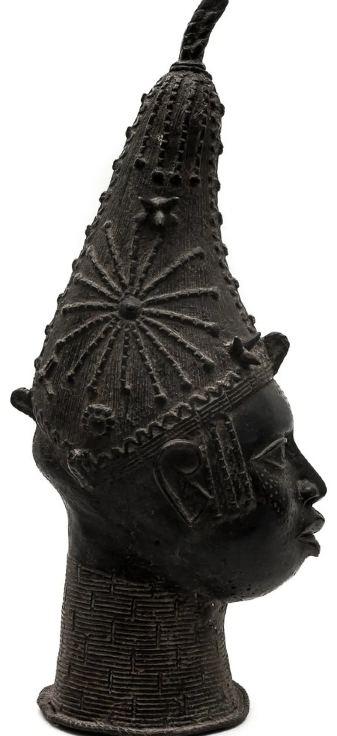 Benin Künstler, Kopf der Königin Iyoba, 1930, Bronze