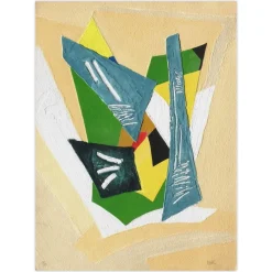 Bernard Alligand, Draped in Desires, 1990, Carborundum Radierung