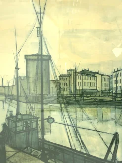 Bernard Buffet, Lithographie, La Rochelle