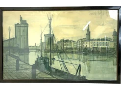 Bernard Buffet, Lithographie, La Rochelle