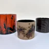 Übertöpfe oder Pflanzgefäße aus Keramik von Scheurich & Marei, Deutschland 1960er, 3er Set