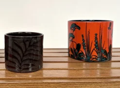 Übertöpfe oder Pflanzgefäße aus Keramik von Scheurich & Marei, Deutschland 1960er, 3er Set