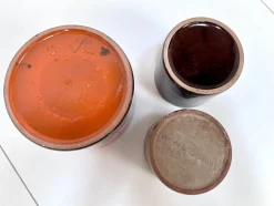 Übertöpfe oder Pflanzgefäße aus Keramik von Scheurich & Marei, Deutschland 1960er, 3er Set