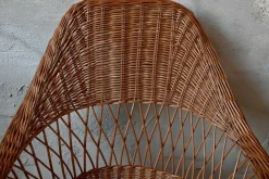 Böhmischer Rattan Kindersessel