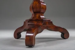 Biedermeier Nähtisch aus Mahagoni, 1850