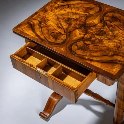 Biedermeier Nähtisch, 1830er