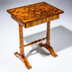 Biedermeier Nähtisch, 1830er
