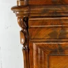Biedermeier Sekretär aus Eiche & Mahagoni, 1860er