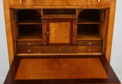 Biedermeier Sekretär in Pearwood, Braunschweig, 1820er Jahre