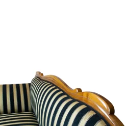 Biedermeier Sofa aus Nussholz, Frühes 19. Jh.