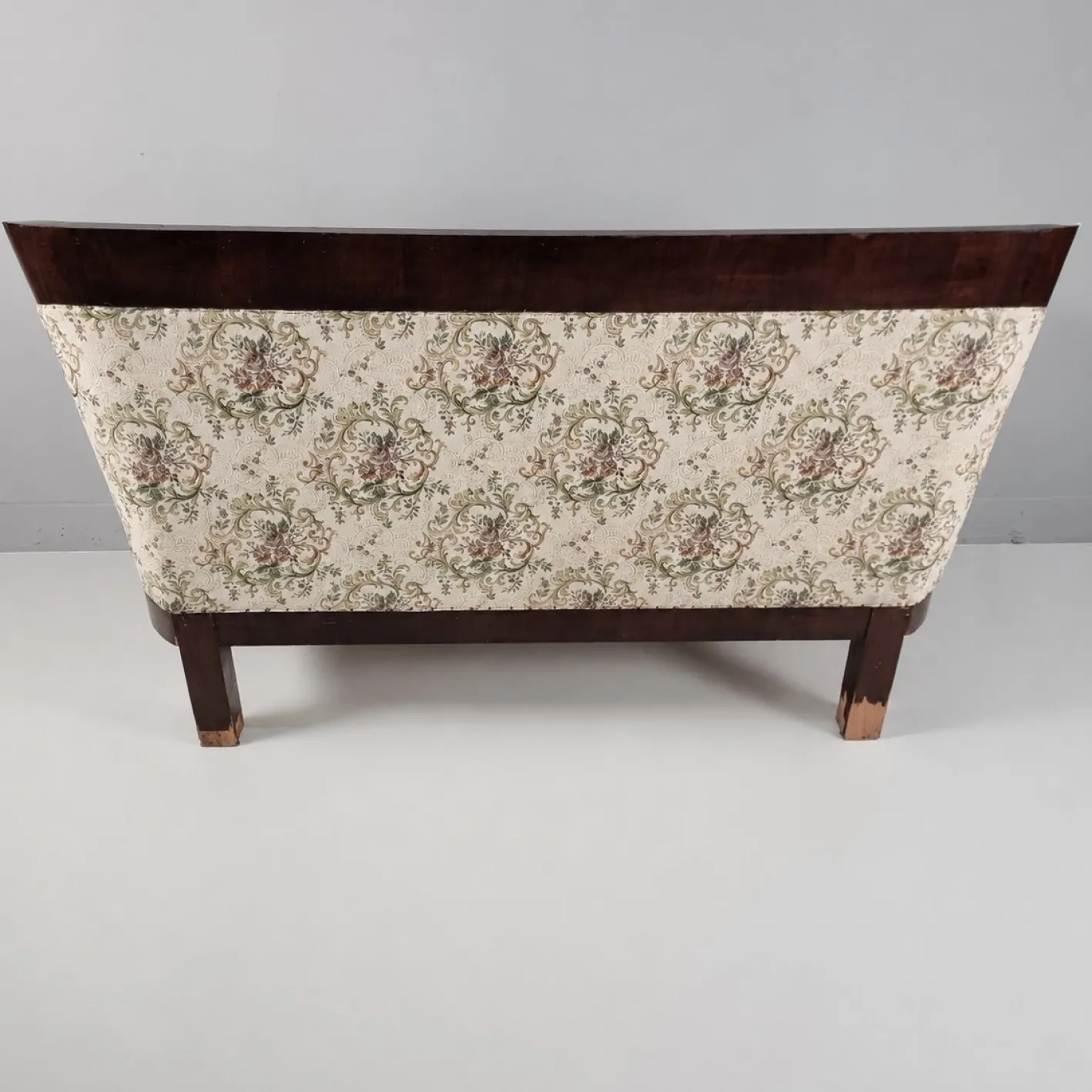 Biedermeier Walnuss Furnier Sofa