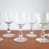 Biedermeier Weingläser, 1880er, 6er Set