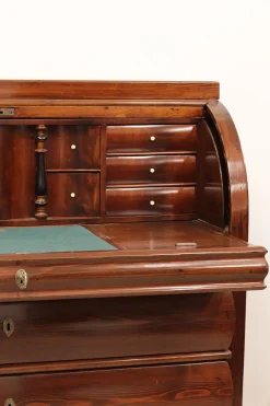 Biedermeier Zylinder Sekretär, 1870