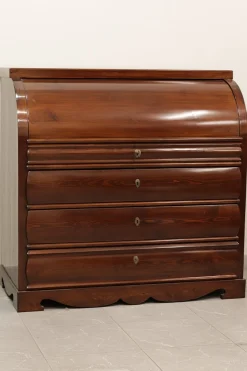 Biedermeier Zylinder Sekretär, 1870