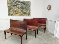 Bistrobänke von Fischel, 1920, 3er Set