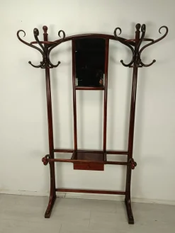 Bistrot Wandgarderobe von Thonet, 1890er