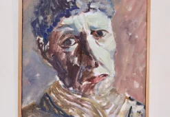 Björn Gyllenhammar, Portrait, 1985, Oil on Canvas, Framed