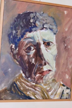 Björn Gyllenhammar, Portrait, 1985, Oil on Canvas, Framed