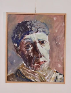 Björn Gyllenhammar, Portrait, 1985, Oil on Canvas, Framed