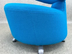 Blauer Biki Drehsessel von Toshiyuki Kita für Cassina