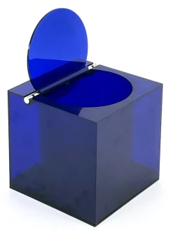 Blauer Eiskübel aus Acryl von Studio OPI für Cini & Nils, Italy, 1970er