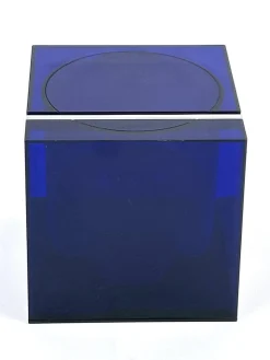 Blauer Eiskübel aus Acryl von Studio OPI für Cini & Nils, Italy, 1970er