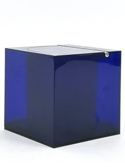 Blauer Eiskübel aus Acryl von Studio OPI für Cini & Nils, Italy, 1970er