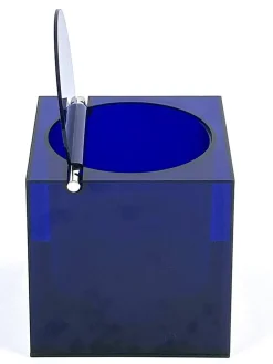 Blauer Eiskübel aus Acryl von Studio OPI für Cini & Nils, Italy, 1970er