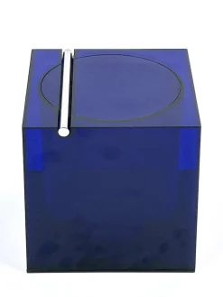 Blauer Eiskübel aus Acryl von Studio OPI für Cini & Nils, Italy, 1970er