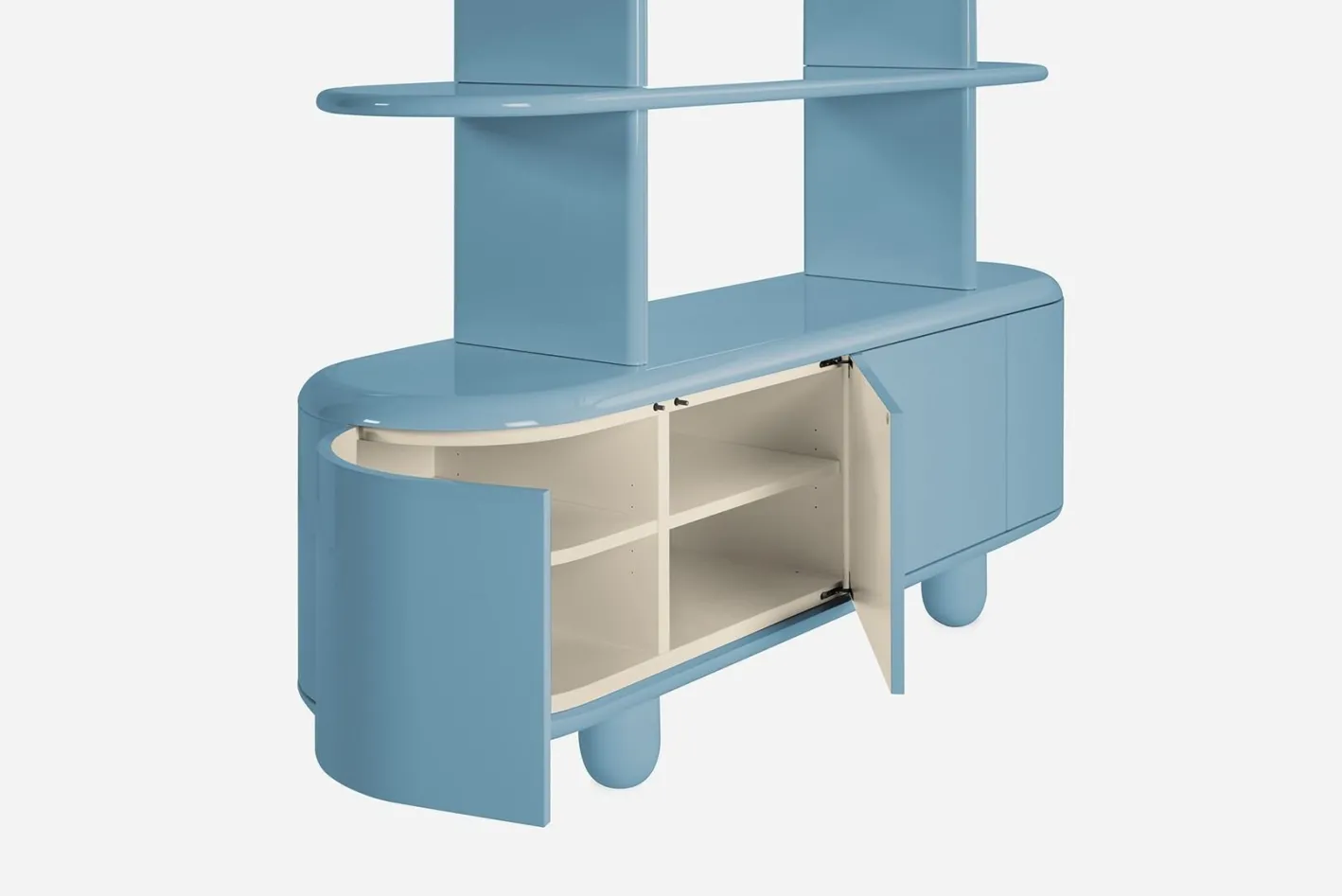 Blauer 184 Explorer Schrank von Jaime Hayon für BD Barcelona