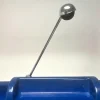 Blauer Orix Schreibtisch aus Kunststoff von Parigi & Prina für Molteni, Italien, 1970er