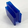 Blauer Zeitschriftenständer aus Acrylglas von Giotto Stoppino für Kartell, 1970er Jahre