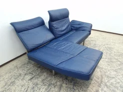Blaues DS 450 Ledersofa von de Sede