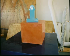 Blaue Shiva Vase von Ettore Sottsas für BD Barcelona
