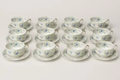 Bleuet Porzellanservice von Haviland Limoges, Spätes 19. Jh., 87er Set