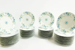 Bleuet Porzellanservice von Haviland Limoges, Spätes 19. Jh., 87er Set