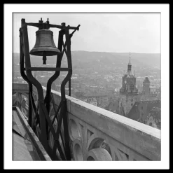 Blick auf das Rathaus von Stuttgart, Deutschland, 1935