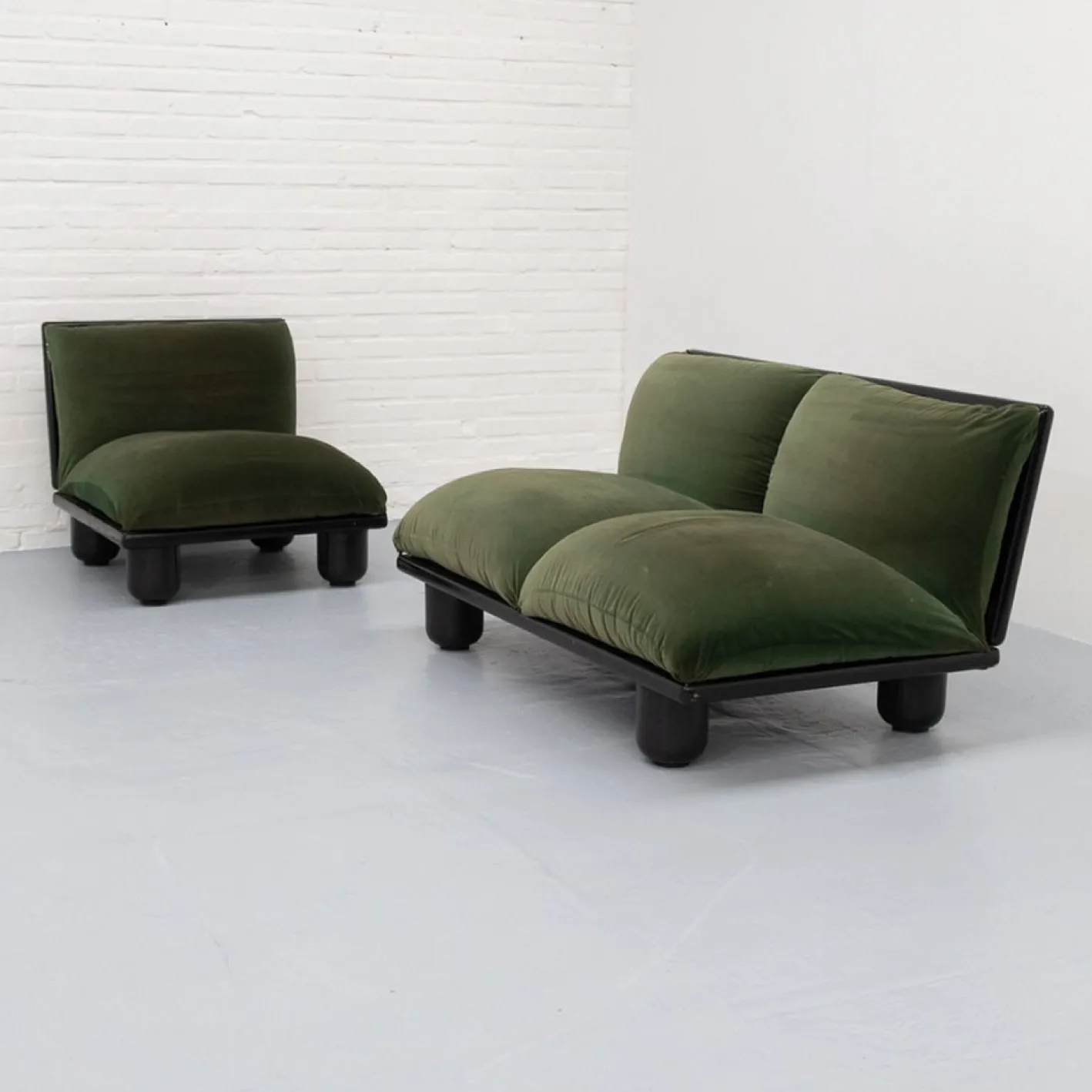Blop Wohnzimmer Set von Carlo Bartoli für Rossi Di Albizazate, 1970er, 2er Set