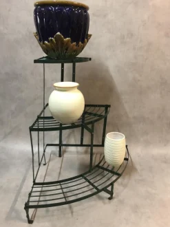 Blumenständer aus Schmiedeeisen, 1960er