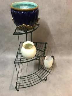 Blumenständer aus Schmiedeeisen, 1960er