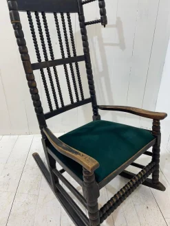 Bobbin Schaukelstuhl von Lancashire, 1830er