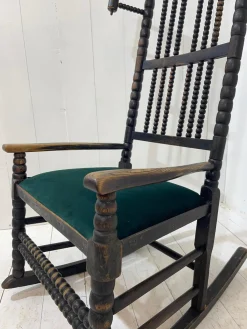 Bobbin Schaukelstuhl von Lancashire, 1830er