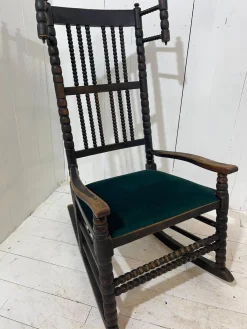 Bobbin Schaukelstuhl von Lancashire, 1830er