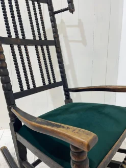 Bobbin Schaukelstuhl von Lancashire, 1830er