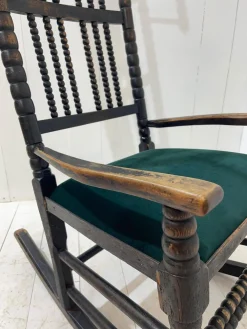 Bobbin Schaukelstuhl von Lancashire, 1830er