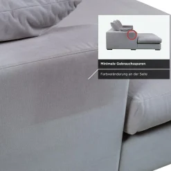 Boconcept Cenova Ecksofa mit Stoffbezug in Grau